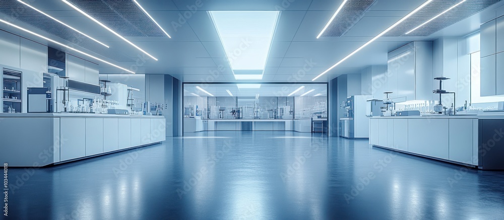 Modern Laboratory Interior Modern Laboratory Interior