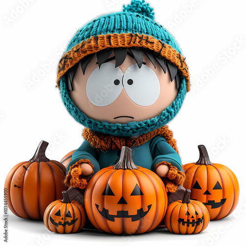 Spooky figurine kenny clipart photo