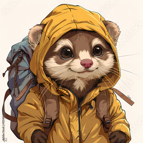 Cute Squirril Clipart photo