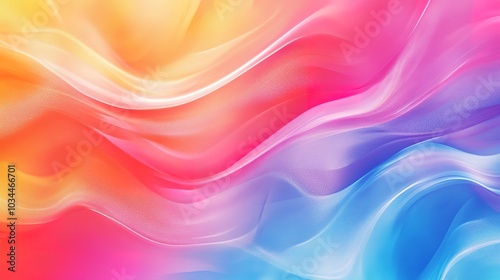 Vibrant abstract waves in gradient hues.