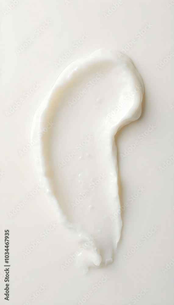 Luxurious lotion cream texture showcasing a smooth, rich consistency ideal for beauty skincare. Perfect for moisturizing and enhancing your daily beauty routine.