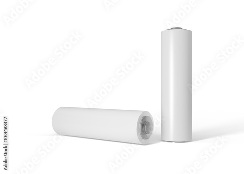 AA battery mockup