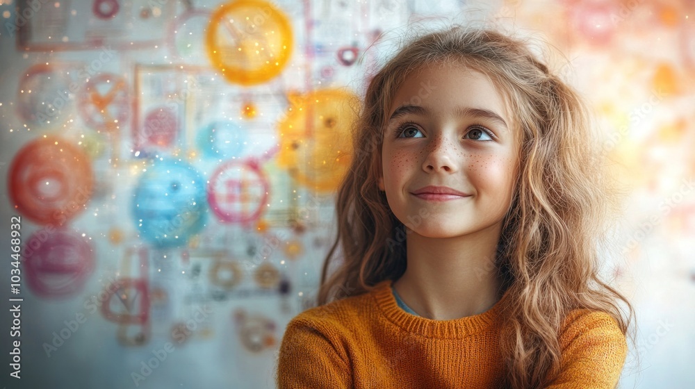 Little Girl with Dreamy Eyes Little Girl with Dreamy Eyes