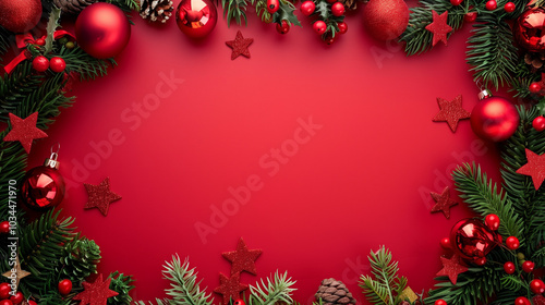 red christmas background