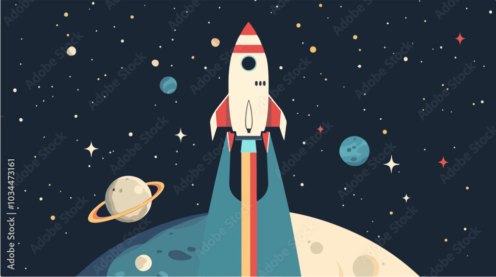 Illustration of space. Planets. Galaxy. Illustration of space. Planets. Galaxy.