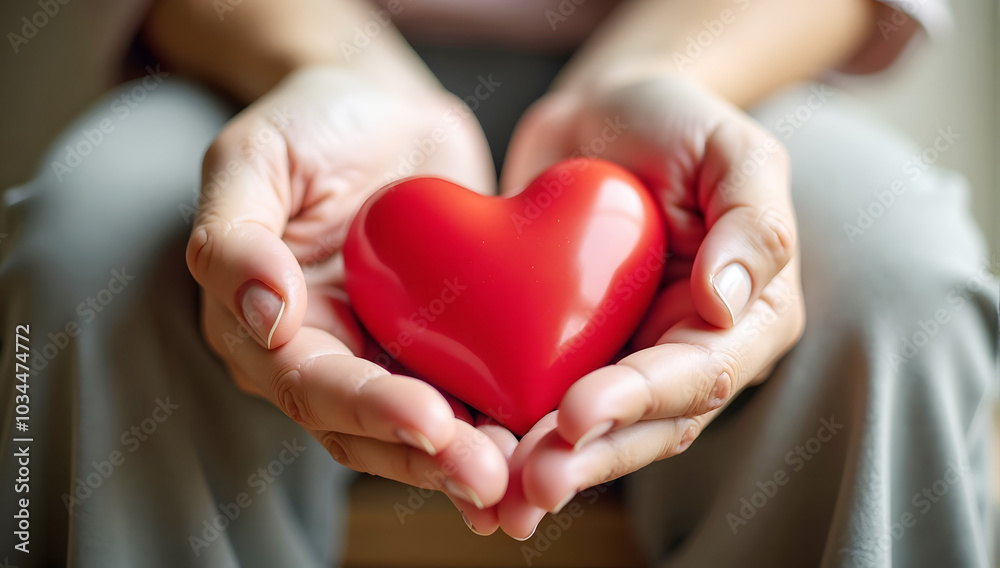 heart on hand for philanthropy woman holding red heart in hands for valentines day or for world kindness day heart on hand for philanthropy woman holding red heart in hands for valentines day or for world kindness day