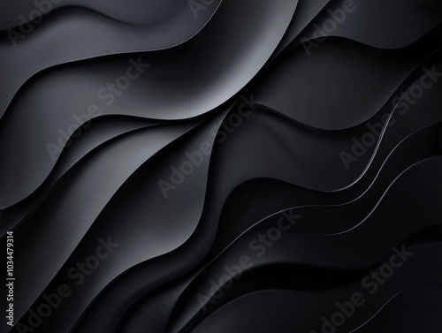 Black futuristic design background