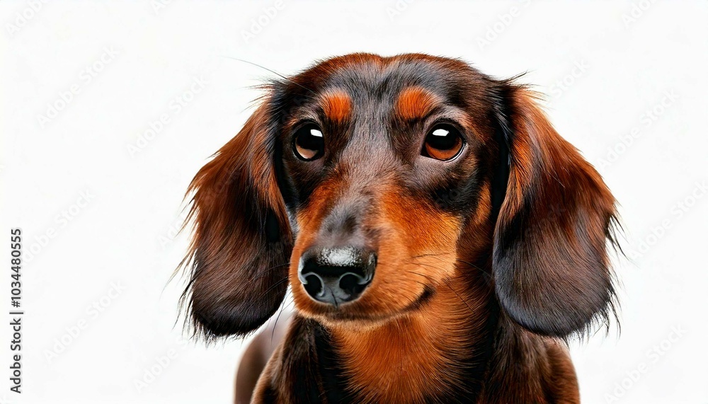 portrait of a dachshund portrait of a dachshund