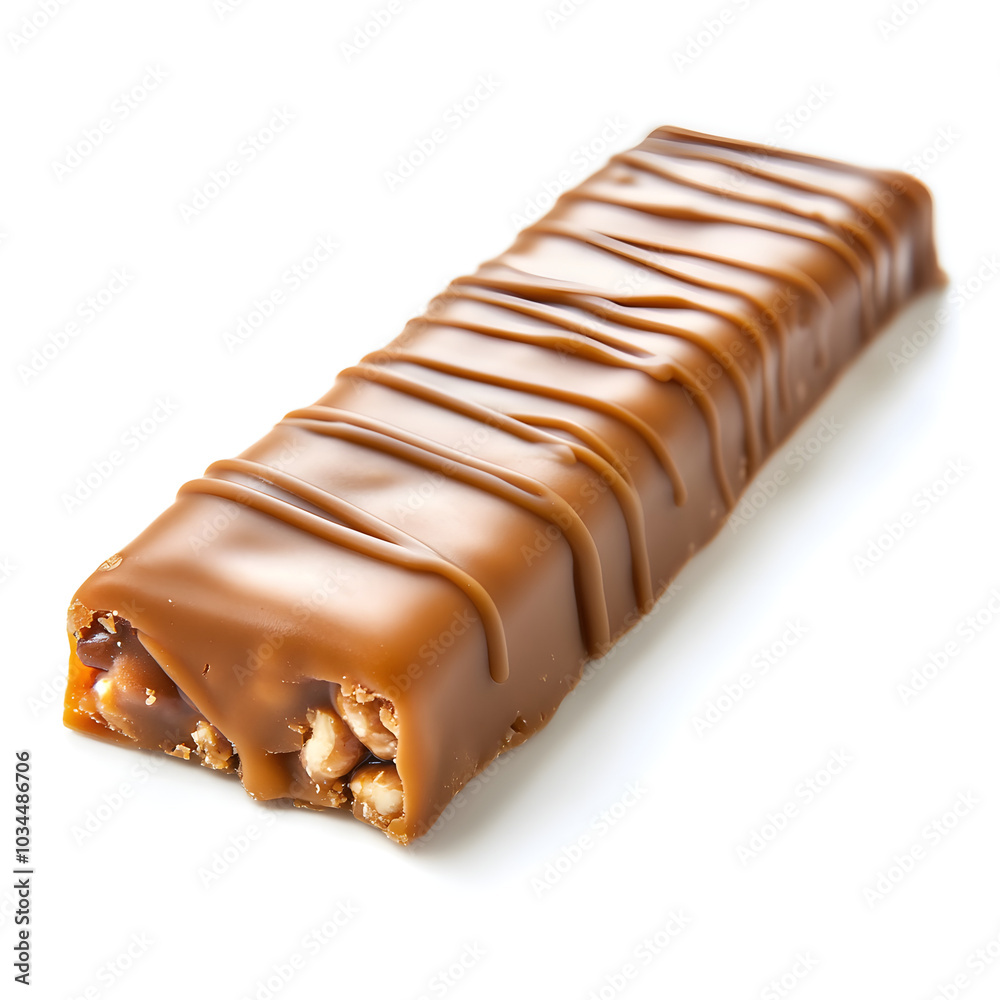 chocolate bar isolated on white, protein bar, healthy chocolate bar isolated on white, protein bar, healthy