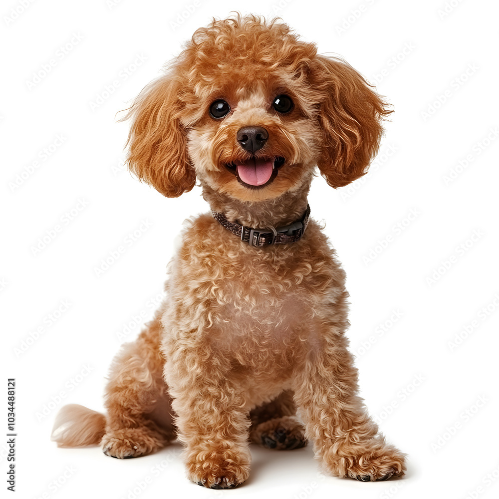cute poodle on white, cute dog cute poodle on white, cute dog