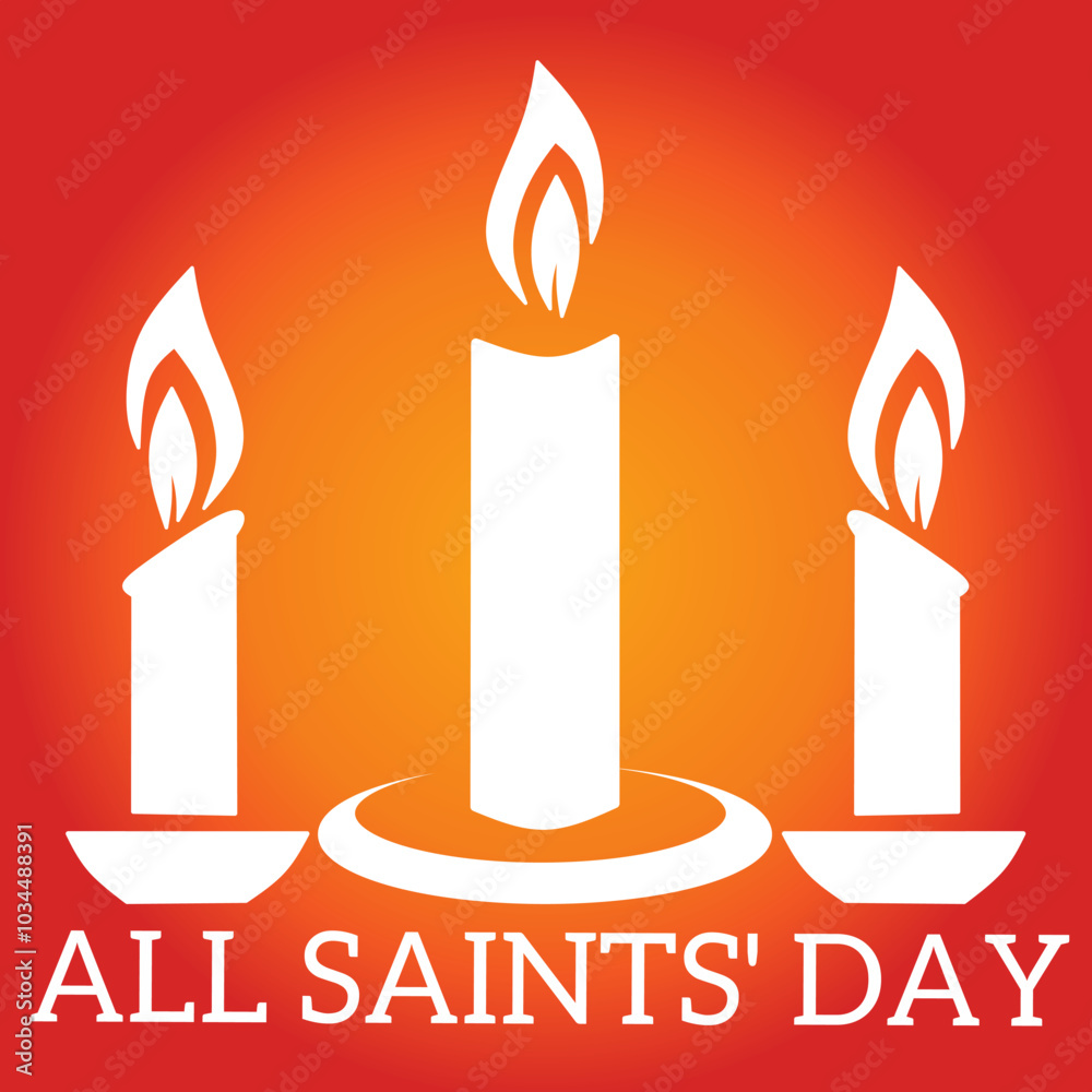 All Saints' Day banner Background. Saints' Day Creative for social media post. 1 NOVEMBER All Saints' Day banner Background. Saints' Day Creative for social media post. 1 NOVEMBER