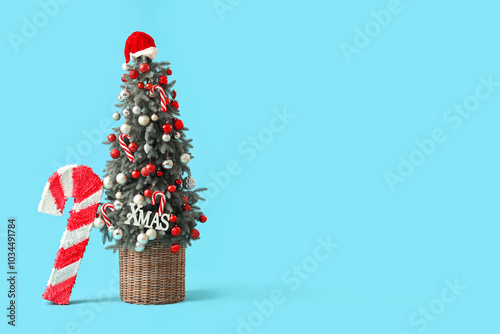 Beautiful Christmas tree an...