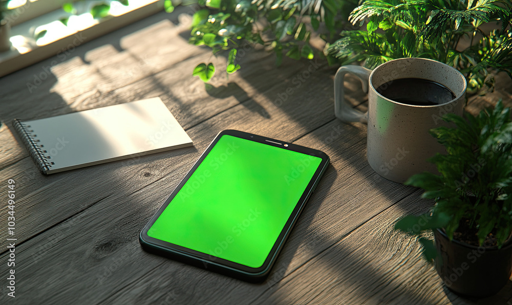Coffee Cup Mockup, high-end and customizable with realistic high-resolution rendering, ideal for branding, packaging design, and professional presentations, AI Generative