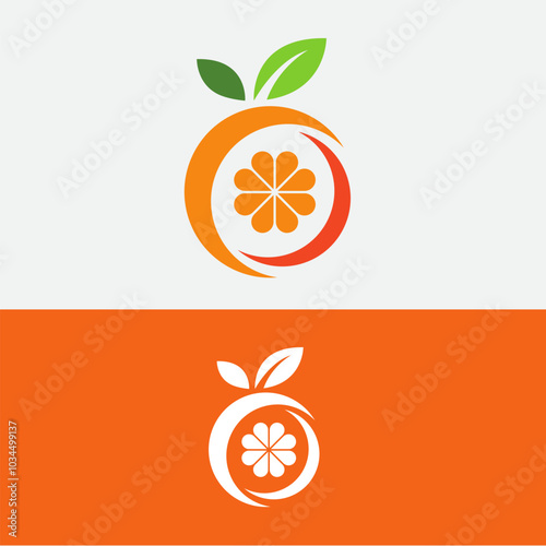illustration of orange fruit