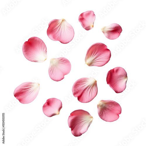 pink petals png, petals falling, pink petals isolated on white transparent background