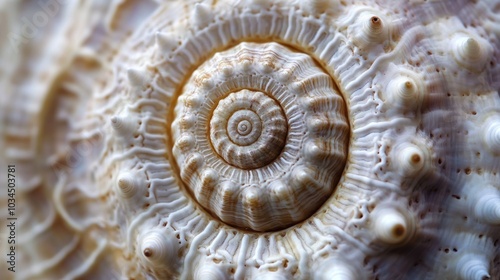 Seashell Spiral Macro