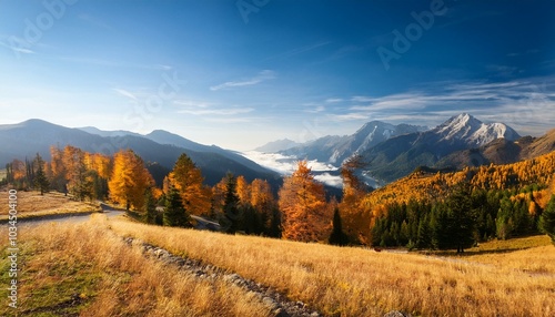 autumn in the mountains