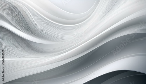 sleek white and light grey tech background with flowing lines and subtle digital textures conveying futuristic technology themes