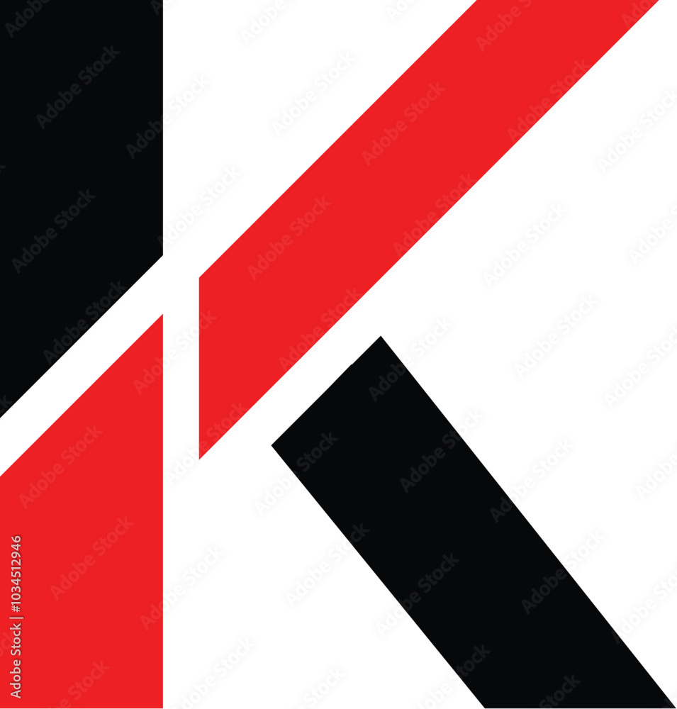Vector K latter logo Vector K latter logo