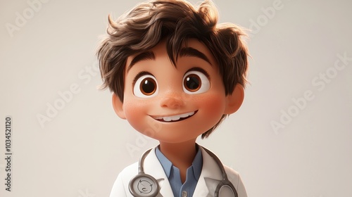 Smiling Boy Doctor