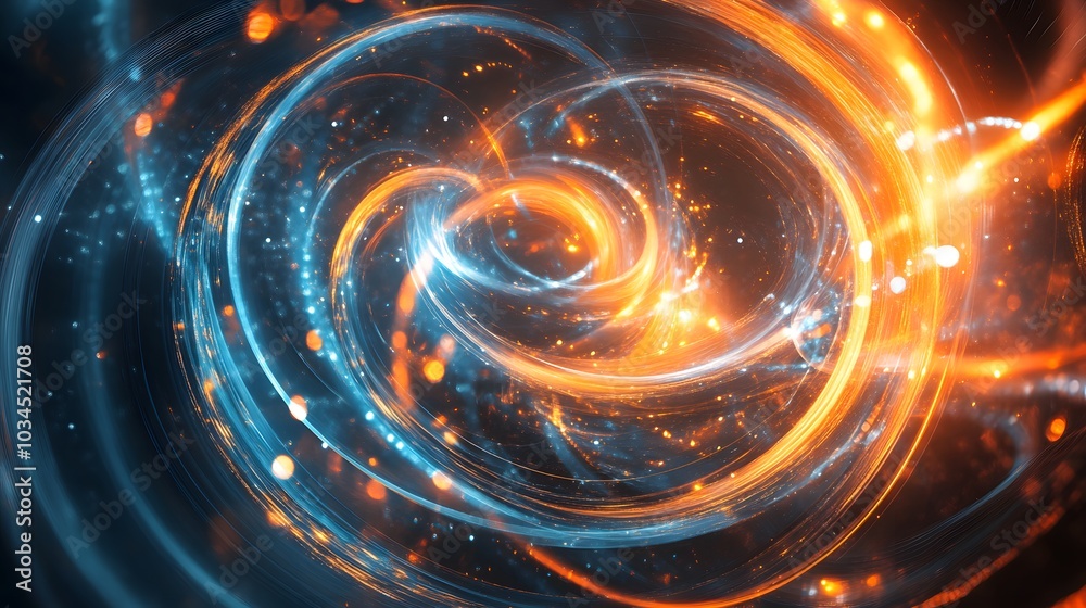 Obraz premium Abstract science background. 