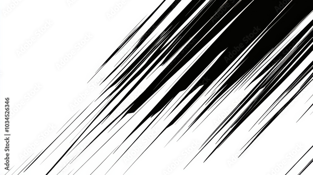 Black and white vector lines featuring straight diagonal patterns on a simple background Black and white vector lines featuring straight diagonal patterns on a simple background