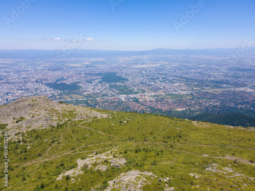 Vitosha Mountain near Kamen Del Peak, Bulgaria