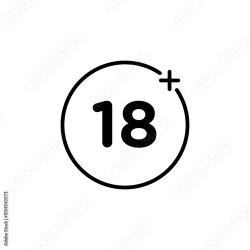 18 Plus Icon