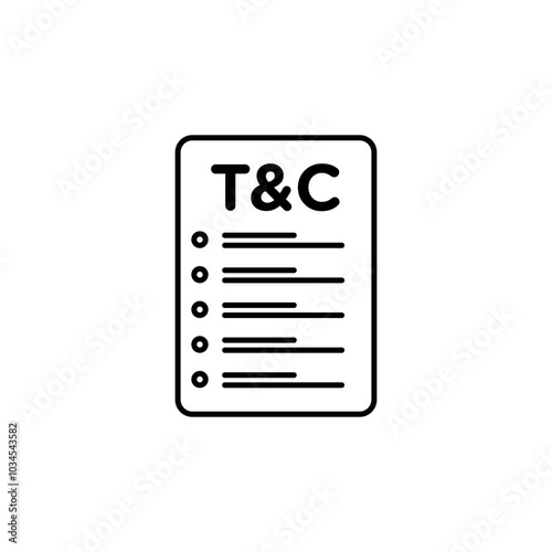 Terms and Conditions Icon