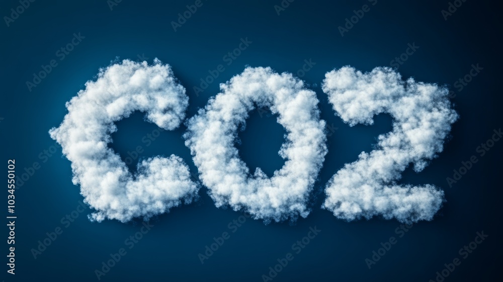 Aerial View of CO2 Clouds and Global Warming: Pollution Clouds and Climate Change Aerial View of CO2 Clouds and Global Warming: Pollution Clouds and Climate Change