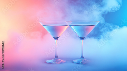Wallpaper Mural cocktail sits atop a beautifully textured surface, enveloped in wisps of smoke. The interplay of colors and light creates an enchanting atmosphere, inviting indulgence and mystery Torontodigital.ca