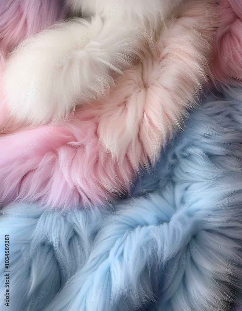 Soft pastel fur texture Soft pastel fur texture