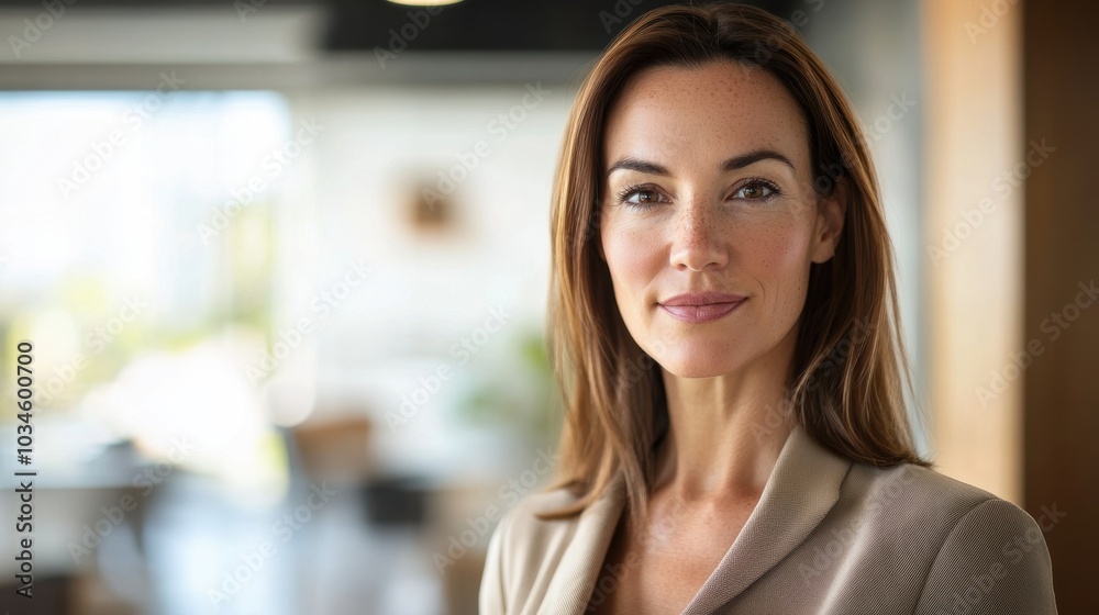 Confident Businesswoman Portrait: Professional and Stylish Confident Businesswoman Portrait: Professional and Stylish