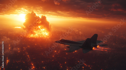 Fury Above the Flames Wings of Destruction and Chaos