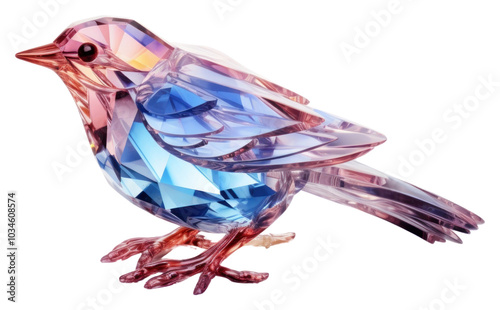 PNG  Bird animal white background creativity. photo