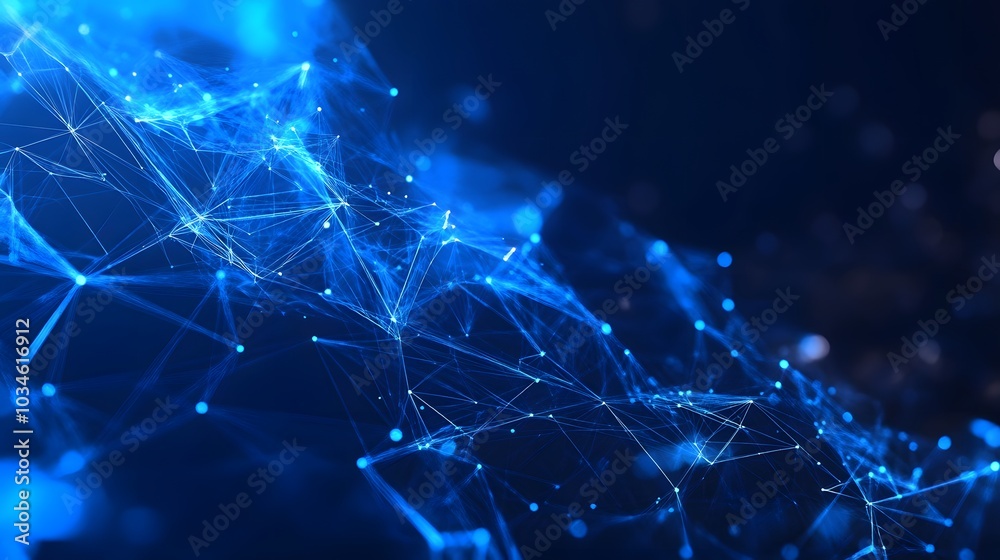Abstract blue technology, business or science background. Abstract blue technology, business or science background.