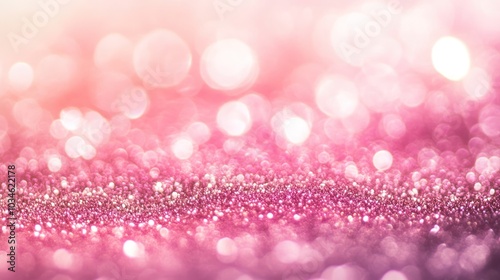 Sparkling Pink Glitter Background