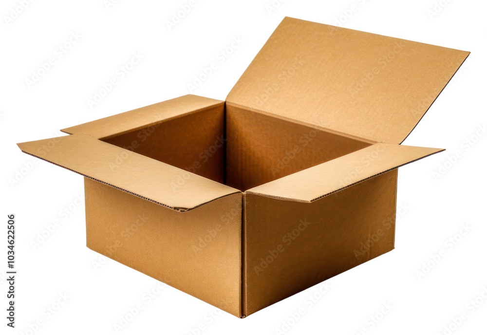 PNG Brown box open cardboard carton white background. PNG Brown box open cardboard carton white background.