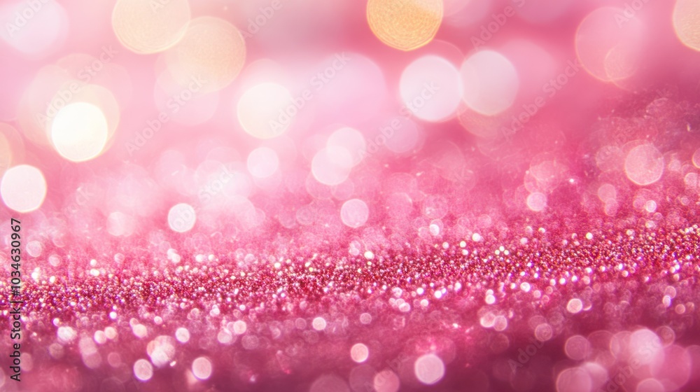 Pink Glitter Abstract Background Pink Glitter Abstract Background