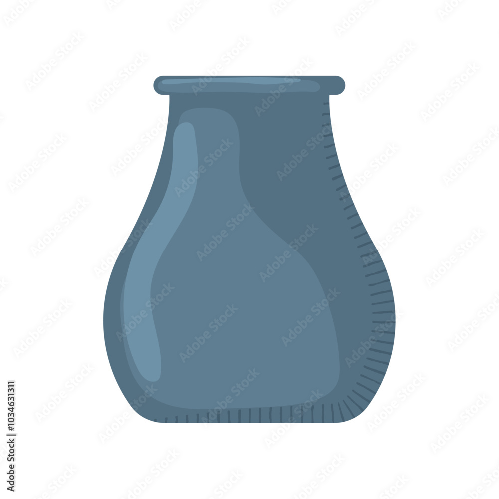 Simple pot for modern home decoration, Vector Simple pot for modern home decoration, Vector