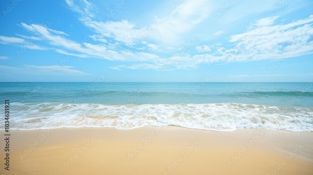 Nature's Harmony: Ocean Meets Desert in High Definition Nature's Harmony: Ocean Meets Desert in High Definition