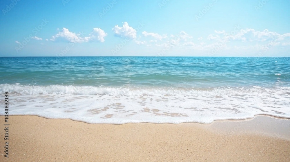 Nature's Harmony: Ocean Meets Desert in High Definition Nature's Harmony: Ocean Meets Desert in High Definition
