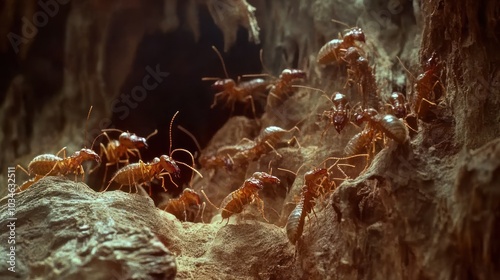 Termites in a Nest