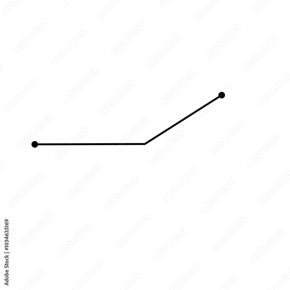 Pointing line vector