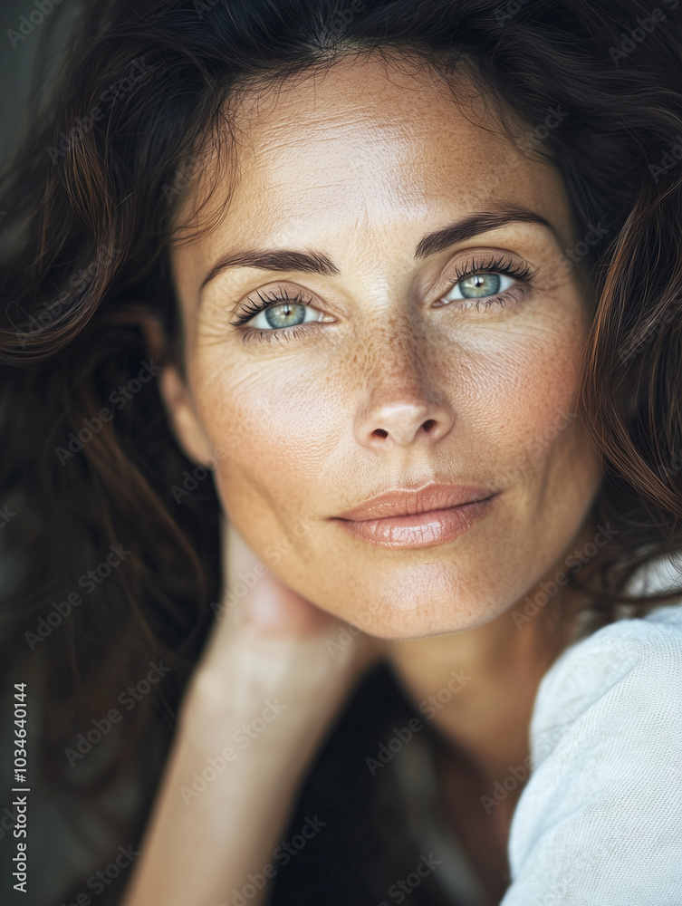 portrait style photo of a beautiful mid age woman with beautiful skin portrait style photo of a beautiful mid age woman with beautiful skin