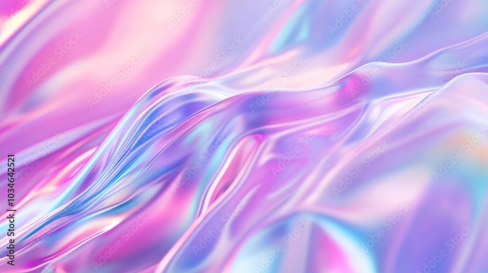 Trendy abstract holographic background with an 80s aesthetic Blurred texture featuring vibrant neon shades of violet pink and mint Trendy abstract holographic background with an 80s aesthetic Blurred texture featuring vibrant neon shades of violet pink and mint