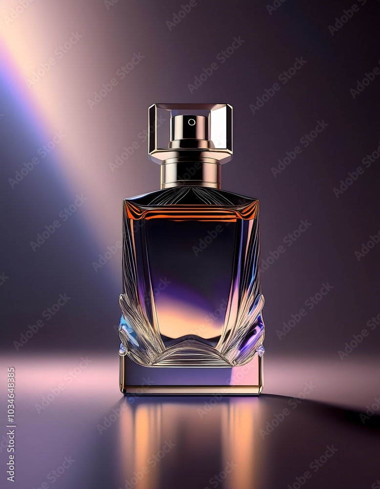 Product picture of perfume bottle advertising poster Simple, elegant design, looks expensive. Product picture of perfume bottle advertising poster Simple, elegant design, looks expensive.