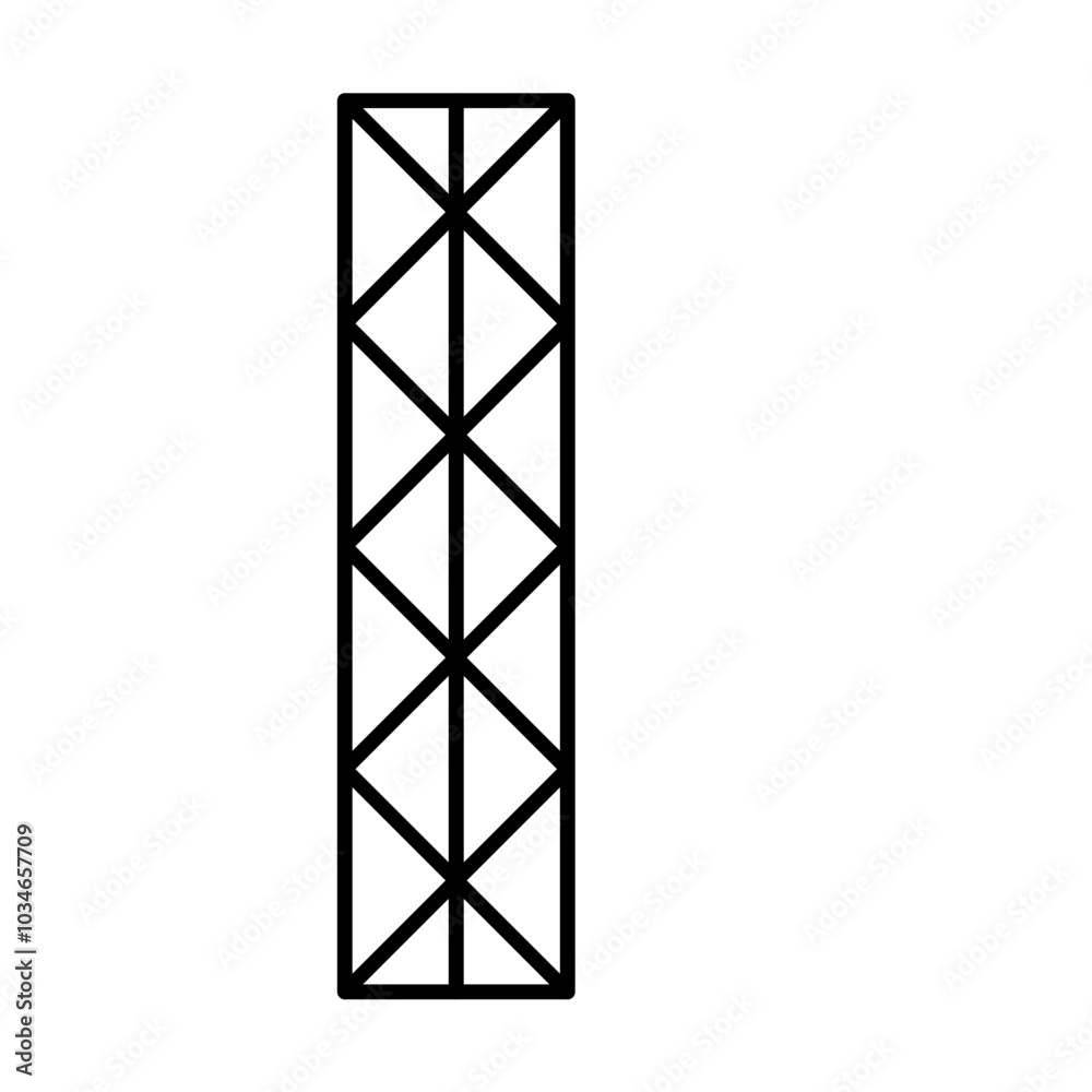 Roof metal trusses constructions. Set of roofing steel frames Roof metal trusses constructions. Set of roofing steel frames