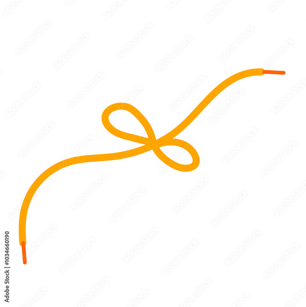 Shoelaces vector