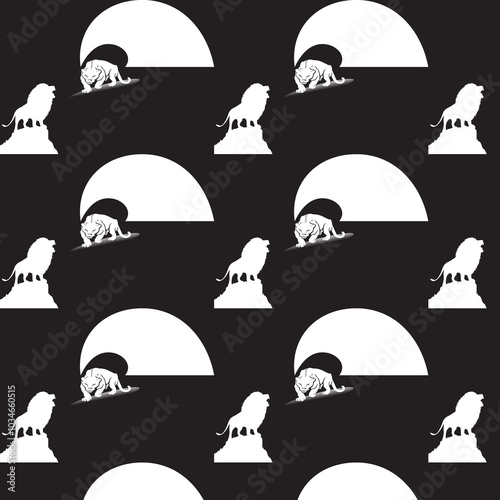 set of silhouettes of hats